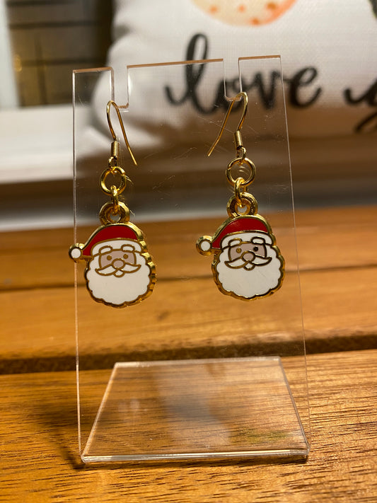 Santa Earrings