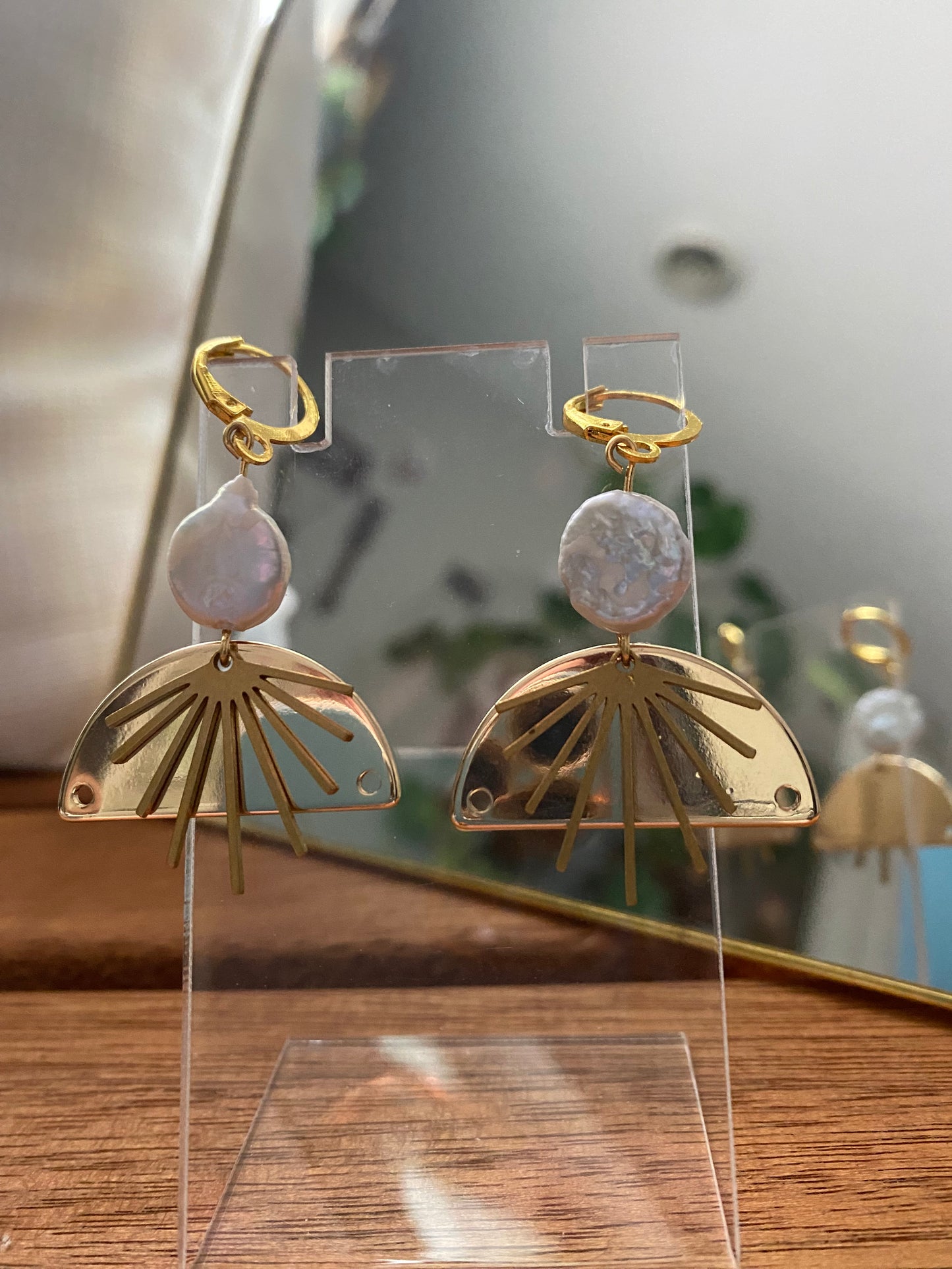 Pearl Statement Earrings