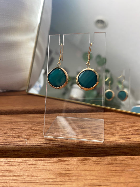 Blue Stone Earrings