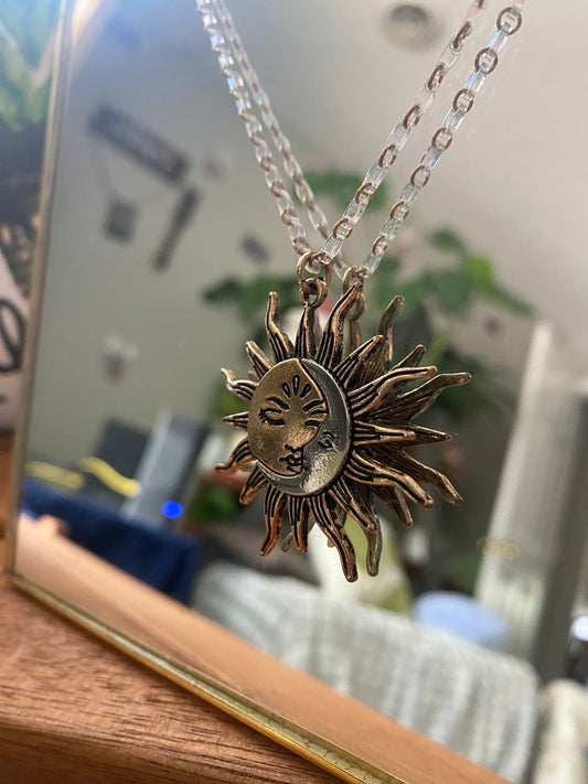 Sun and Moon Necklace